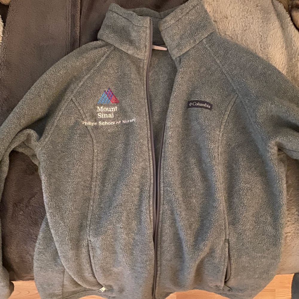 Columbia fleece zip up - Mount Sinai Phillips School of Nursing